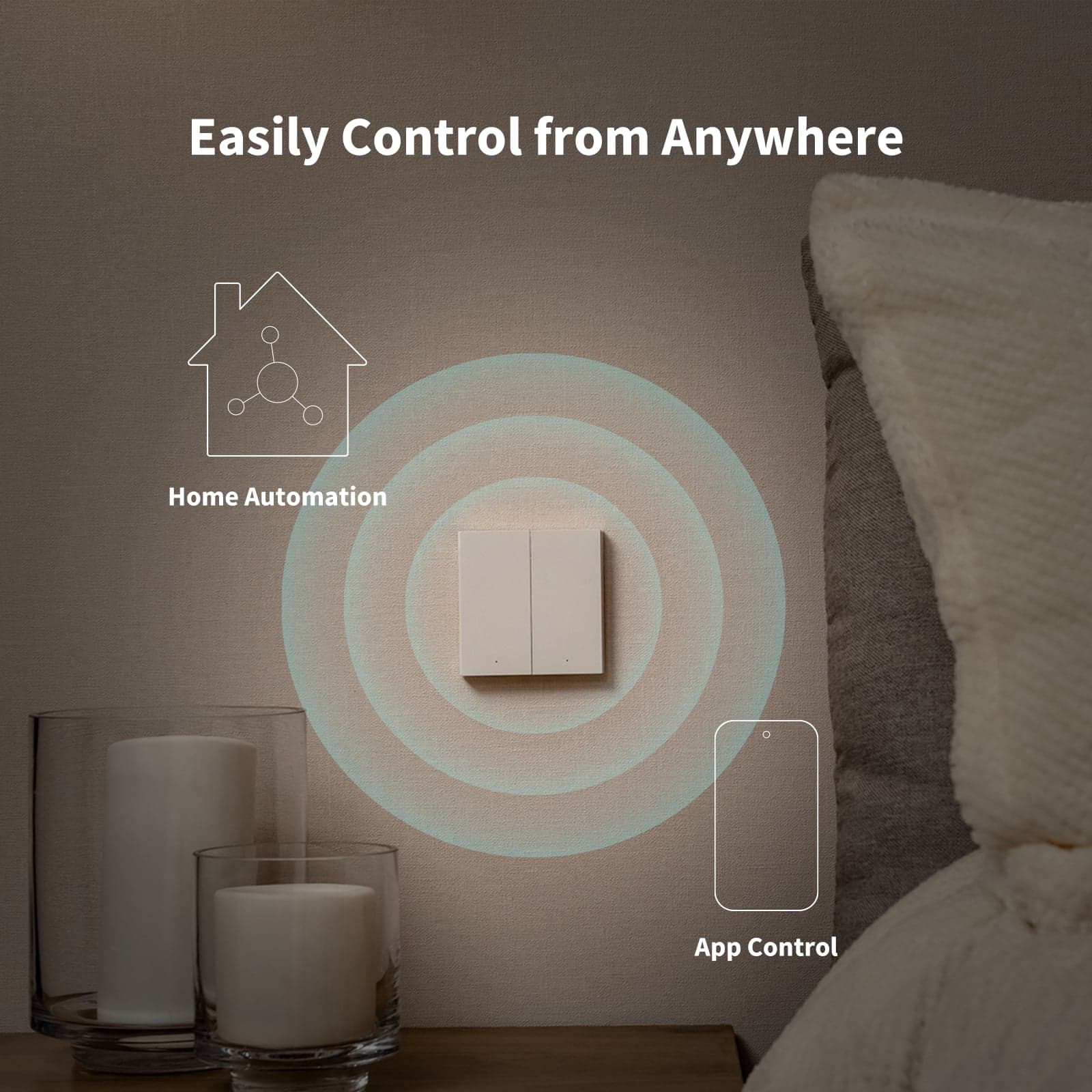 Aqara Smart Wall Switch H1 EU (With Neutral) - 5