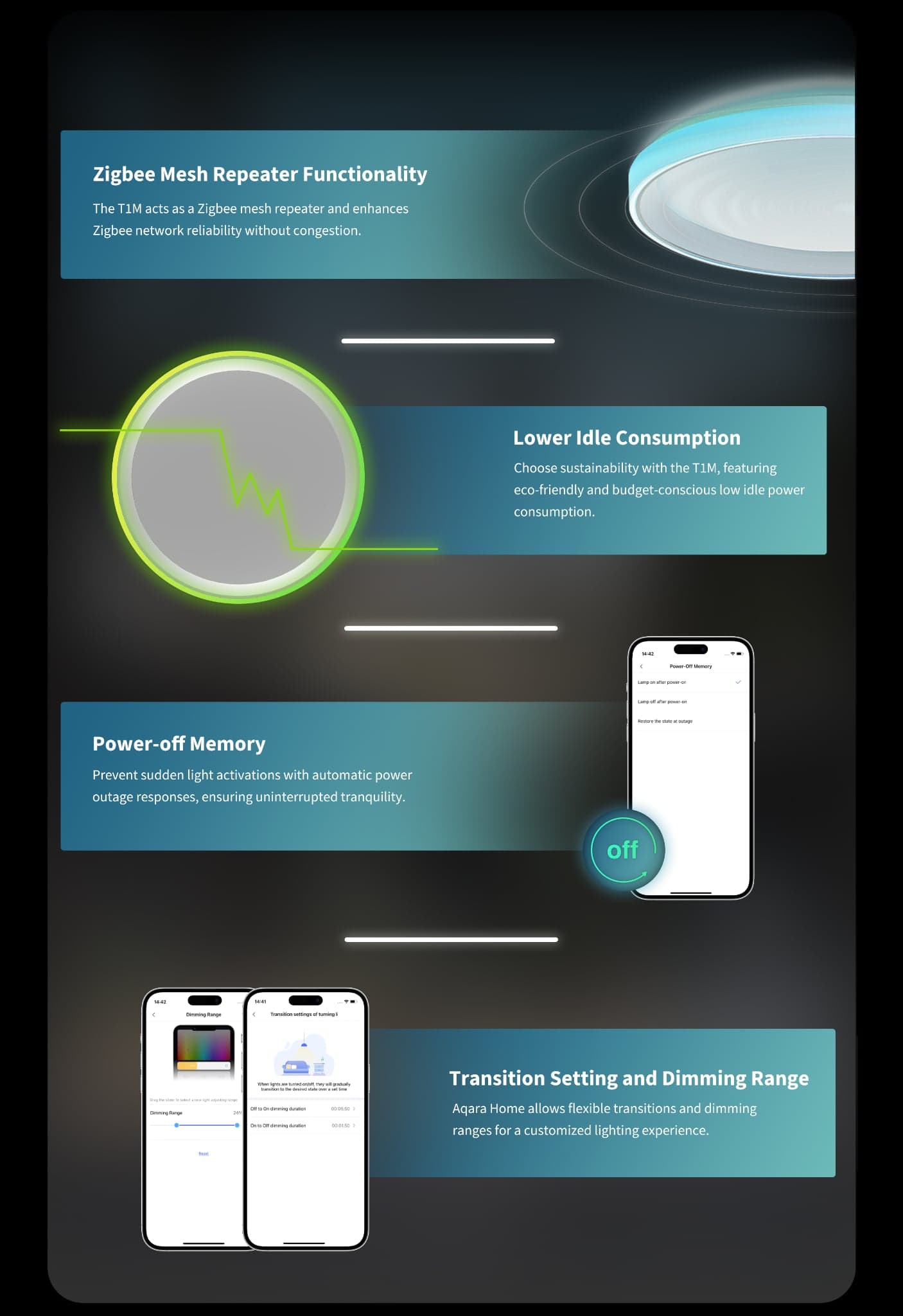 Aqara Ceiling Light T1M - 6