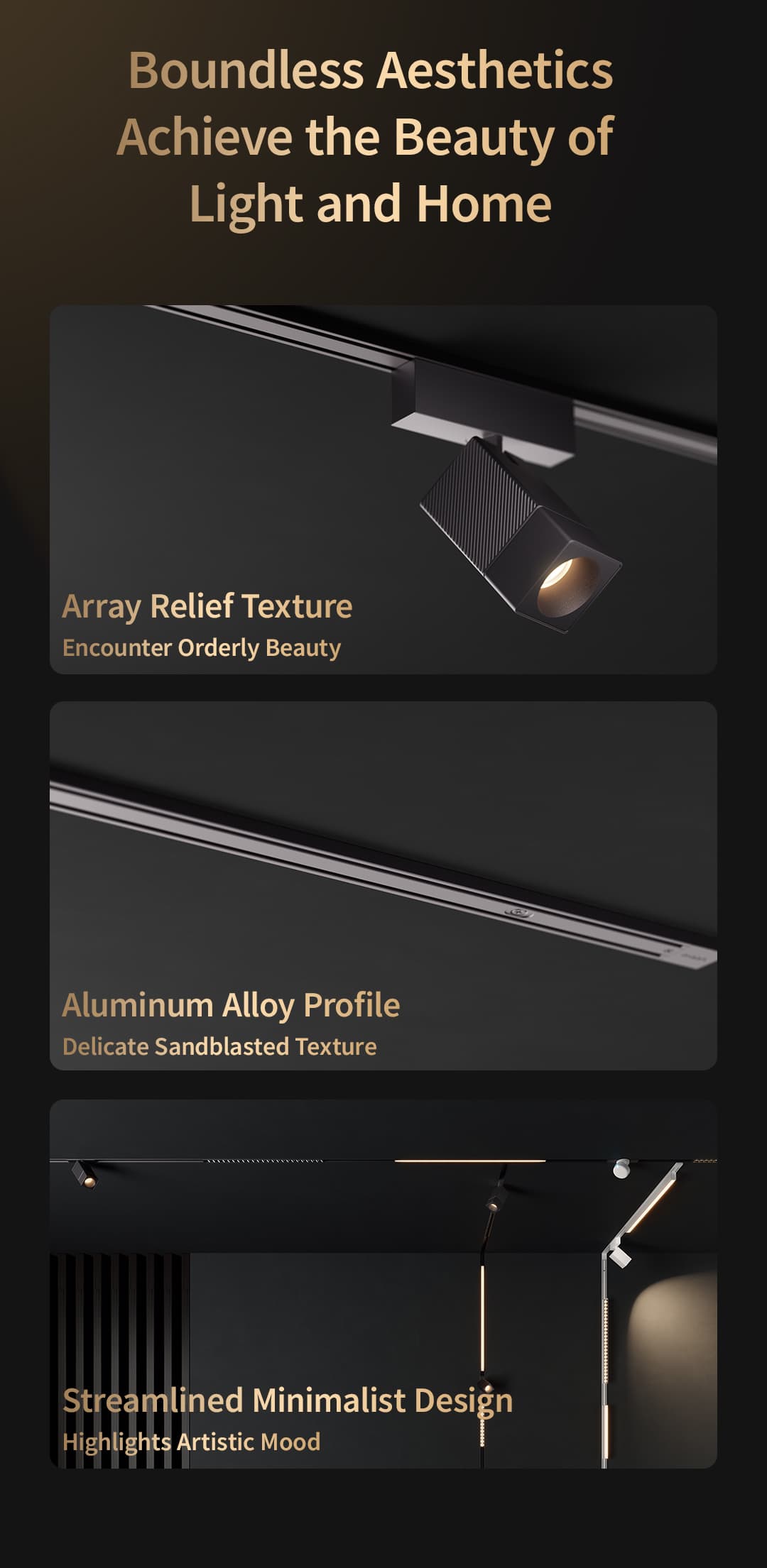 Aqara Track Grille Light V1 (Galaxy Series) - 3